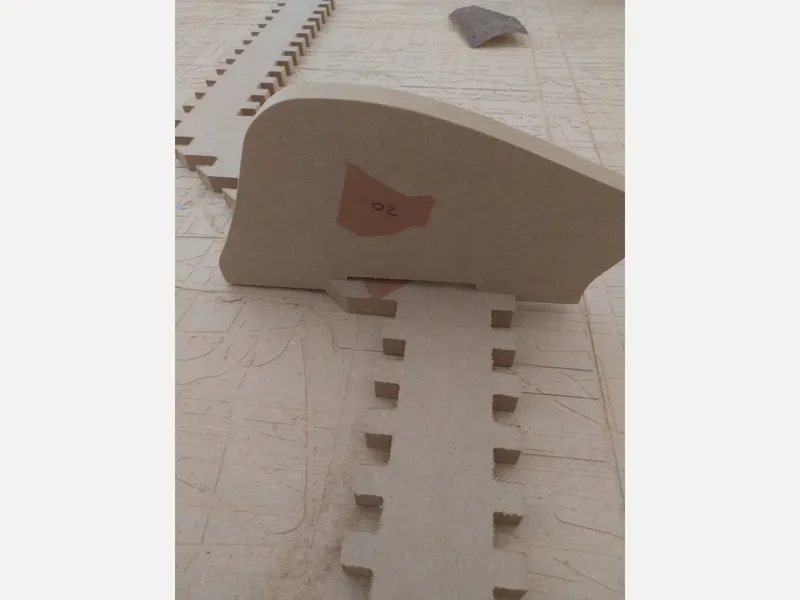 Détail d’assemblage de panneaux